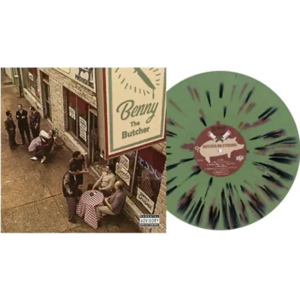 Butcher On Steroids Splatter Colored LP Sealed LE /333 w Numbered Obi